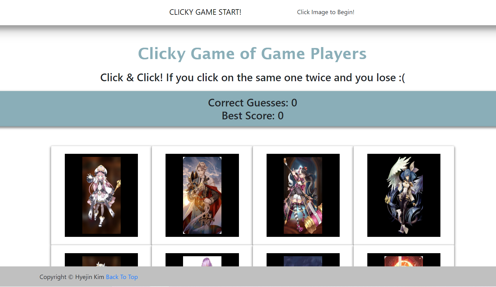 Clicky game using REACT!!! Awesome!!!!!!!!!!!!!!!!!!!